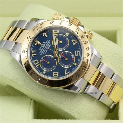 rolex daytona bi metal blue face|Rolex daytona blue dial price.